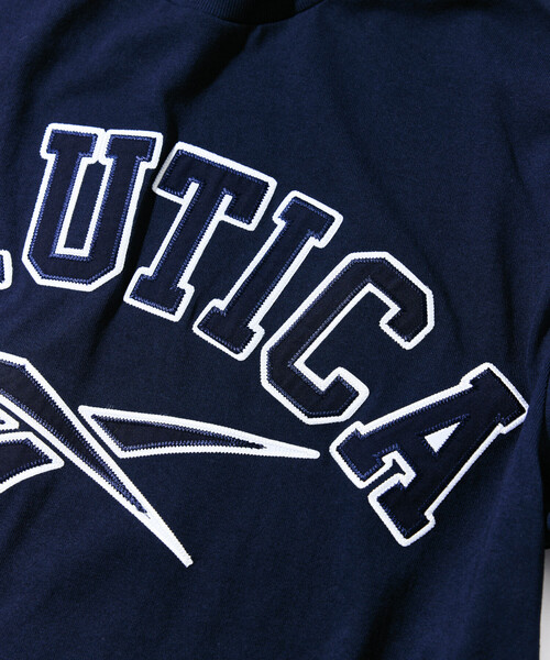 NAUTICA（ノーティカ）の「Reebok×NAUTICA/リーボック×ノーティカ 【Exclusive】 ダブルネーム アーチロゴ クルーネックTシャツ ショートスリーブ（Tシャツ/カットソー・メンズ・グレー/ホワイト/ネイビー/グリーン・LARGE/X-LARGE/MEDIUM/SMALL）」の11枚目の写真