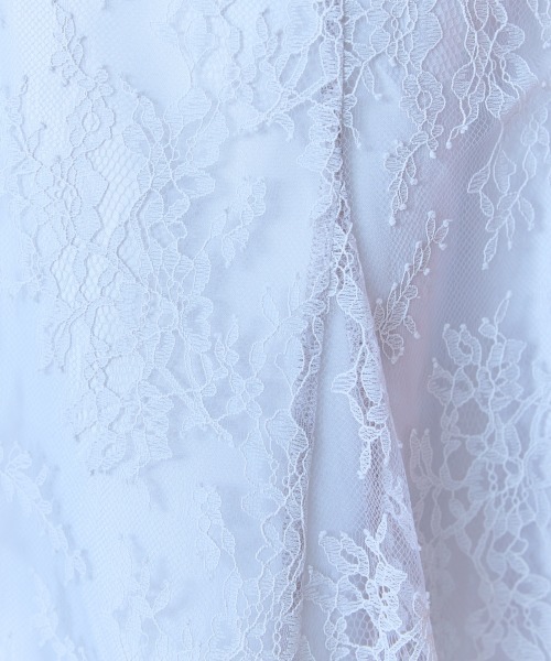 marun(マルン)の「<大きいサイズ>バック編み上げレースマーメイドスカート marun(スカート・レディース・ブラック/グレー・L/LL/3L/4L/5L)」の10枚目の写真