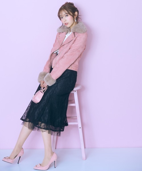 marun(マルン)の「<大きいサイズ>バック編み上げレースマーメイドスカート marun(スカート・レディース・ブラック/グレー・L/LL/3L/4L/5L)」の21枚目の写真