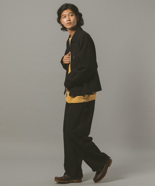 RED KAP（レッドキャップ）の「【RED KAP】別注/ショート丈ワークジャケット（ブルゾン・メンズ・ブラウン/ブラック・MEDIUM/LARGE）」の5枚目の写真