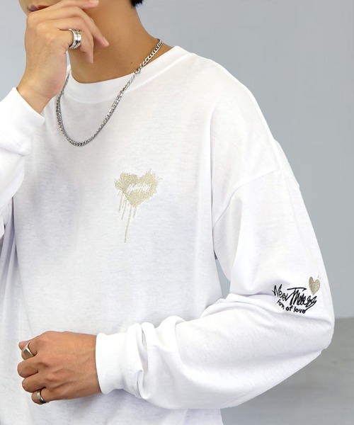 美品　familiar エッフェル塔刺繍 長袖Tシャツ 美品 familiar エッフェル塔刺繍 長袖Tシャツ