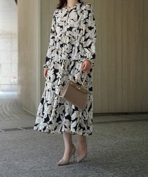 サイド ティアード ワンピース HUIT サイド ティアード ワンピース HUIT（ワンピース）｜HUIT