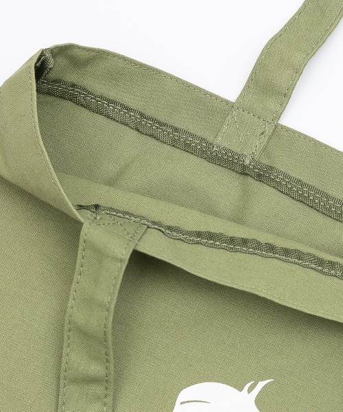 SOLSTICKAN DESIGN(ソルスティッカンデザイン)の「SOLSTICKAN コットンバック(トートバッグ・レディース・ブラック/グリーン・42cm)」の12枚目の写真