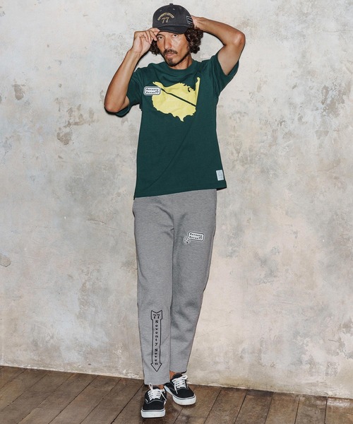 seventy seven（セブンティセブン）の「mp14172-cardboard long pants(arrow) スウェットパンツ(7725W080)（スウェットパンツ・メンズ・トップグレー/ブラック・XL/L/M/S）」の10枚目の写真
