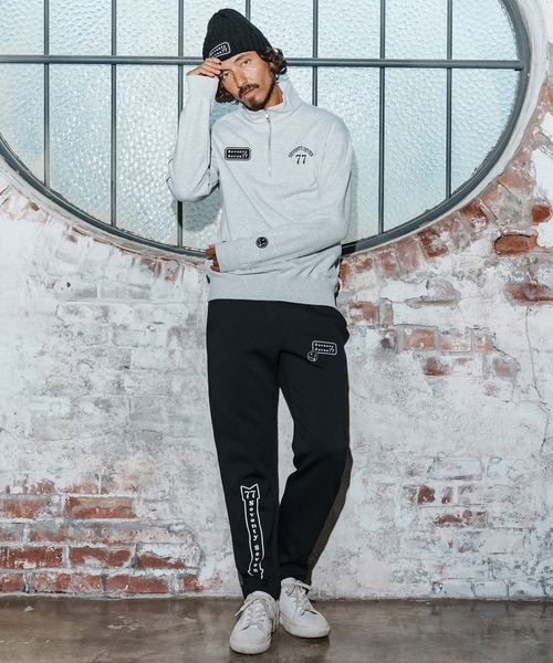 seventy seven（セブンティセブン）の「mp14172-cardboard long pants(arrow) スウェットパンツ(7725W080)（スウェットパンツ・メンズ・トップグレー/ブラック・XL/L/M/S）」の21枚目の写真