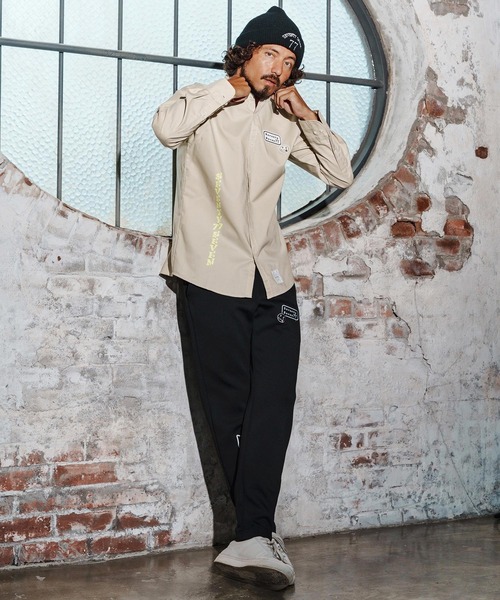 seventy seven（セブンティセブン）の「mp14172-cardboard long pants(arrow) スウェットパンツ(7725W080)（スウェットパンツ・メンズ・トップグレー/ブラック・XL/L/M/S）」の22枚目の写真