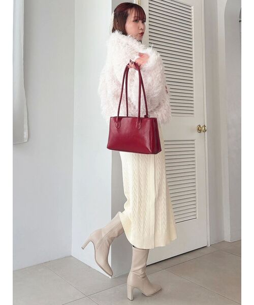 セール】カールエコファーブルゾン（ブルゾン）｜dazzlin（ダズリン