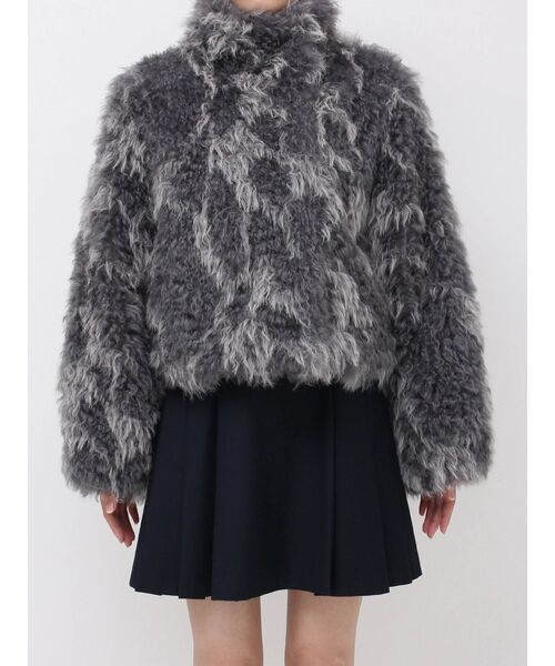 セール】カールエコファーブルゾン（ブルゾン）｜dazzlin（ダズリン