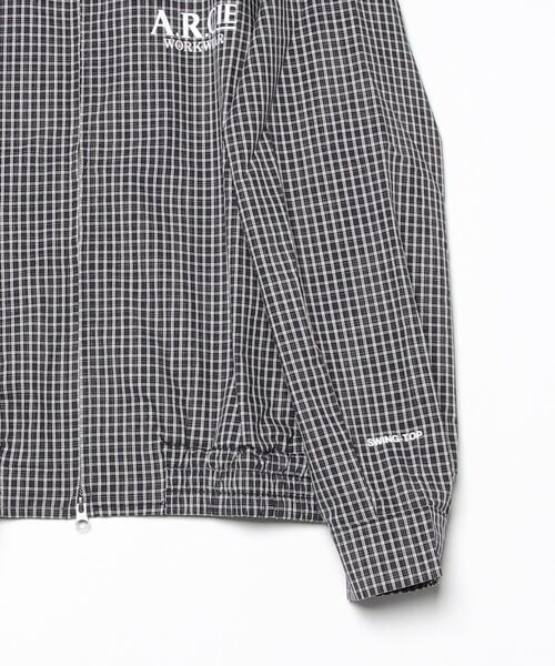 AMERICAN RAG CIE(アメリカンラグシー)の「【MEN】for BAYFLOW MINI CHECK BLOUSON(ブルゾン・メンズ・ブラック/グレー・M/L)」の12枚目の写真