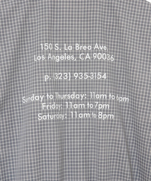 AMERICAN RAG CIE(アメリカンラグシー)の「【MEN】for BAYFLOW MINI CHECK BLOUSON(ブルゾン・メンズ・ブラック/グレー・M/L)」の8枚目の写真