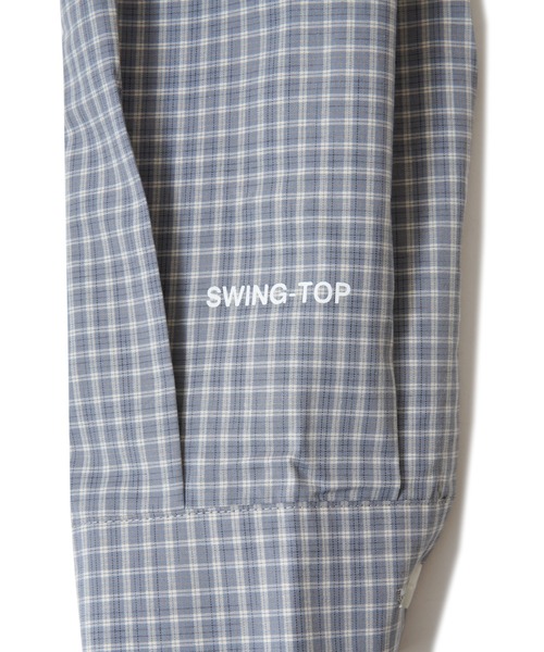 AMERICAN RAG CIE(アメリカンラグシー)の「【MEN】for BAYFLOW MINI CHECK BLOUSON(ブルゾン・メンズ・ブラック/グレー・M/L)」の10枚目の写真