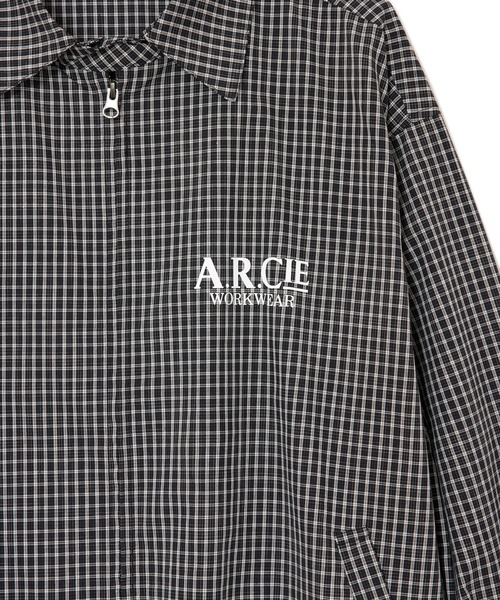 AMERICAN RAG CIE(アメリカンラグシー)の「【MEN】for BAYFLOW MINI CHECK BLOUSON(ブルゾン・メンズ・ブラック/グレー・M/L)」の15枚目の写真