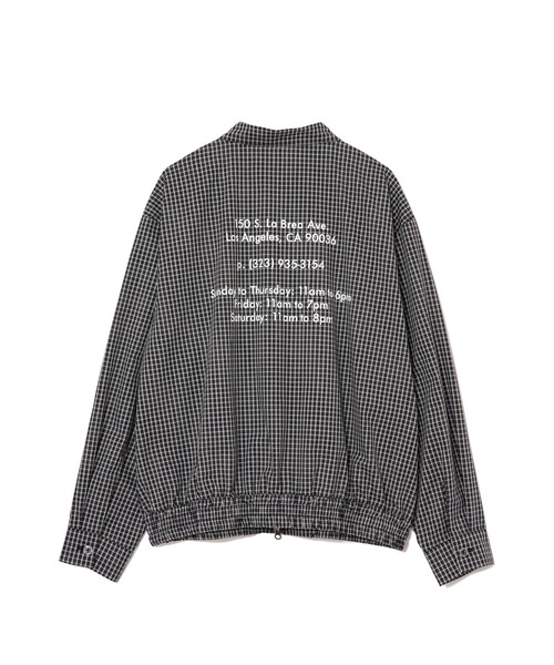 AMERICAN RAG CIE(アメリカンラグシー)の「【MEN】for BAYFLOW MINI CHECK BLOUSON(ブルゾン・メンズ・ブラック/グレー・M/L)」の14枚目の写真
