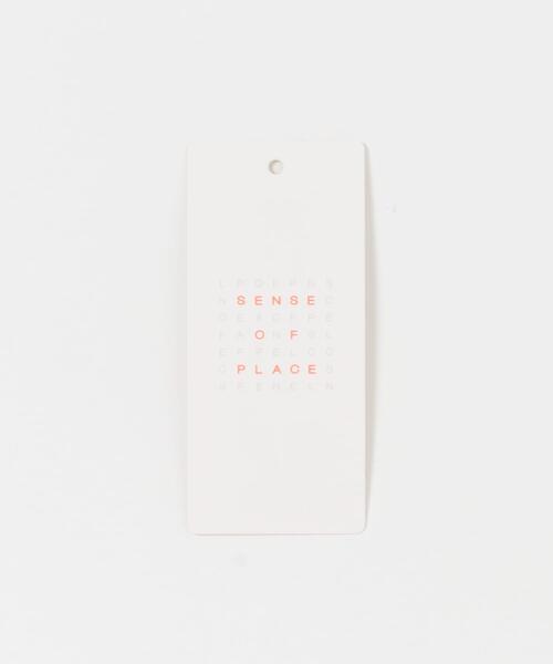 SENSE OF PLACE by URBAN RESEARCH（センスオブプレイスバイアーバンリサーチ）の「ウールライクダブルタックワイドパンツ（その他パンツ・メンズ・ネイビー/チャコールグレー/ブラック/ライトベージュ・SMALL/MEDIUM/LARGE）」の14枚目の写真