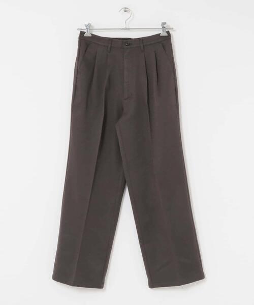 セール】ウールライクダブルタックワイドパンツ（その他パンツ
