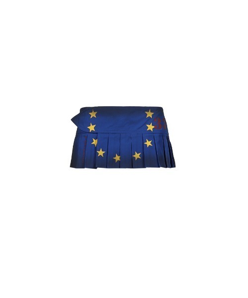 MOWALOLA(モワローラ)の「EUROTRASH BGC SKIRT(スカート・レディース・ブルー・SMALL)」の5枚目の写真