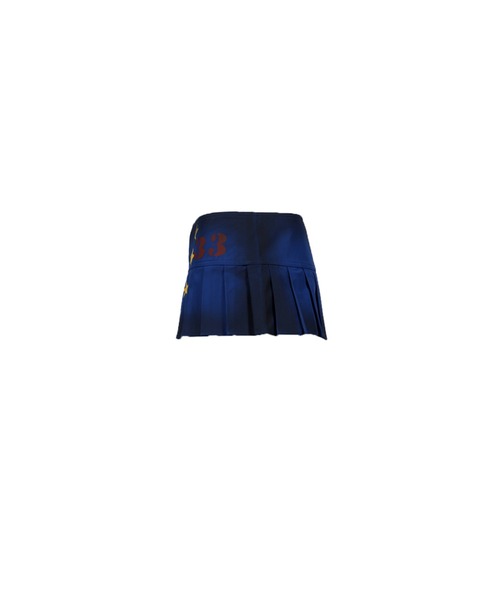 MOWALOLA(モワローラ)の「EUROTRASH BGC SKIRT(スカート・レディース・ブルー・SMALL)」の7枚目の写真