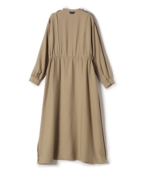 SHIPS Colors:〈手洗い可能〉プリーツ デザイン ロングスリーブ