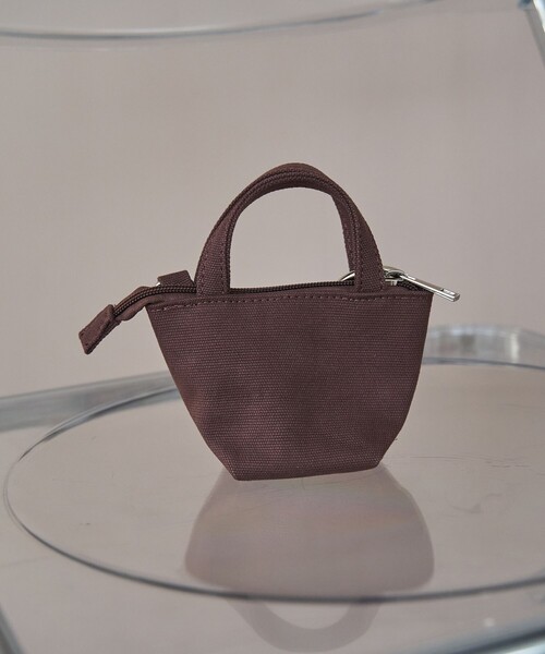 coen(コーエン)の「coen(コーエン)ロゴトートバッグチャーム XS(キーホルダー・レディース・ライトグレー/ブラック/ダークブラウン/ナチュラル・FREE)」の14枚目の写真