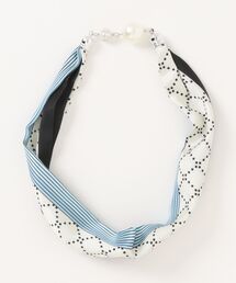 mimis（ミイーミイーズ）の「スカーフパールマグネットネックレス（ネックレス）」