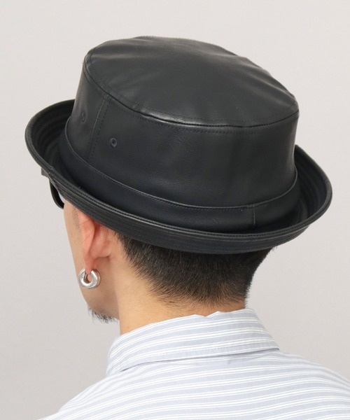 極美品♡ほぼ未使用 【RUSLAN BAGINSKIY】ベイカーボーイハット Ruslan Baginskiy モノグラム ベイカーボーイハット | ブラック