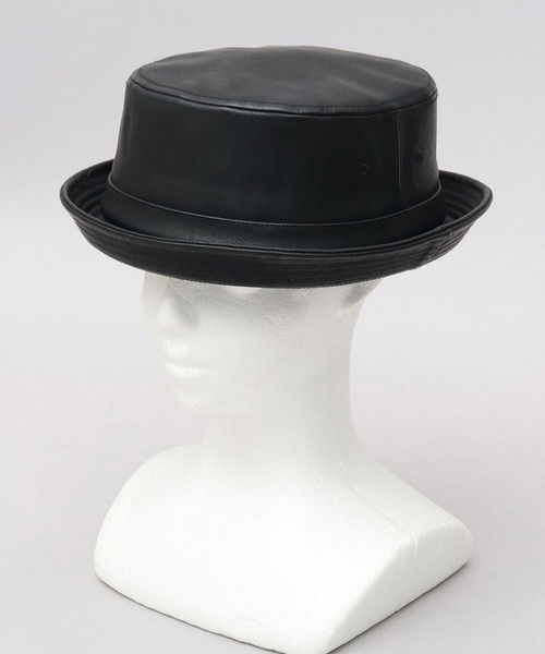 極美品♡ほぼ未使用 【RUSLAN BAGINSKIY】ベイカーボーイハット Ruslan Baginskiy モノグラム ベイカーボーイハット | ブラック