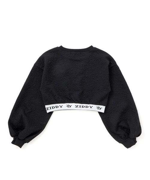 ZIDDY（ジディ）の「膨れジャガードトレーナー＆ショートパンツセット(130~160cm)（セットアップ・キッズ・ベージュ/ブラック・150cm/FREE/130cm/140cm）」の16枚目の写真