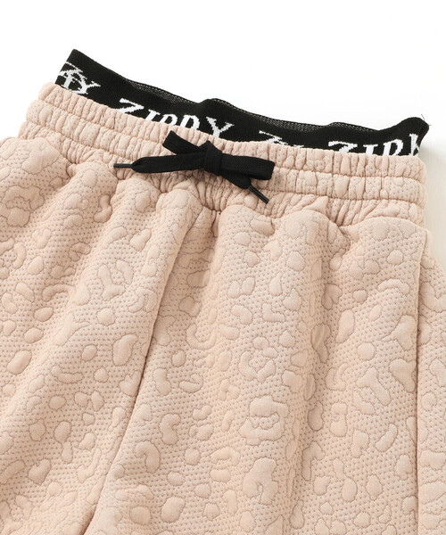ZIDDY（ジディ）の「膨れジャガードトレーナー＆ショートパンツセット(130~160cm)（セットアップ・キッズ・ベージュ/ブラック・150cm/FREE/130cm/140cm）」の13枚目の写真