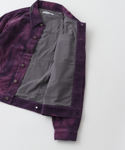PARANOID(パラノイド)の「PARANOID / パラノイド FADED CORDUROY JACKET(ブルゾン・メンズ・チャコールグレー/パープル・MEDIUM/LARGE)」の6枚目の写真