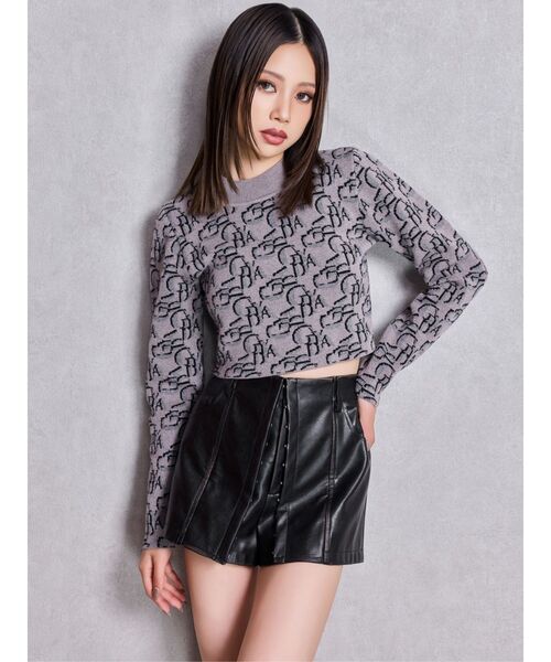 GYDA（ジェイダ）の「フェイクレザーレイヤーショートパンツ（その他パンツ・レディース・ブラウン/ブラック/アイボリー・FREE）」の20枚目の写真