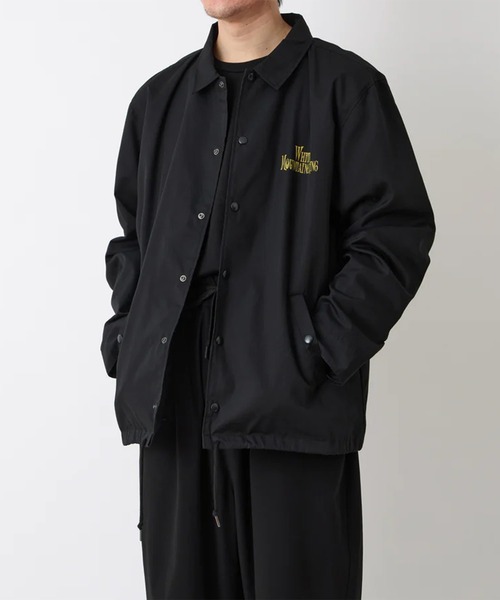 WHITE MOUNTAINEERING（ホワイトマウンテニアリング）の「【White Mountaineering/ホワイトマウンテニアリング】QOTSA LULLABIES TO PARALYZE COACH JACKET（その他アウター・メンズ・ブラック・2/1/3）」の5枚目の写真