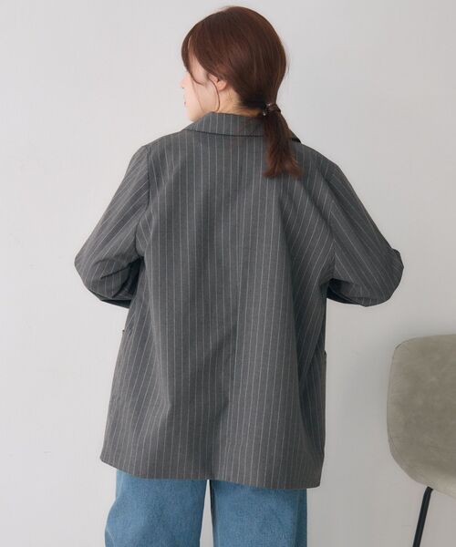 RETRO GIRL(レトロガール)の「ダブルテーラーJK(その他アウター・レディース・ダークブルー/ダークブラウン/グレー系その他・FREE)」の12枚目の写真