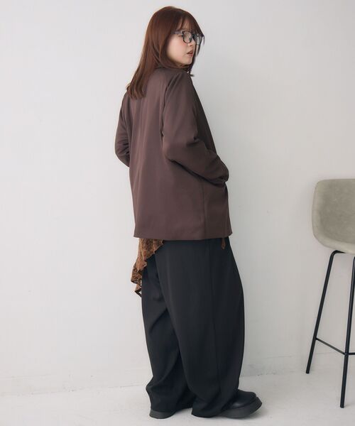RETRO GIRL(レトロガール)の「ダブルテーラーJK(その他アウター・レディース・ダークブルー/ダークブラウン/グレー系その他・FREE)」の15枚目の写真