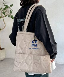 キルトロゴトートバッグ