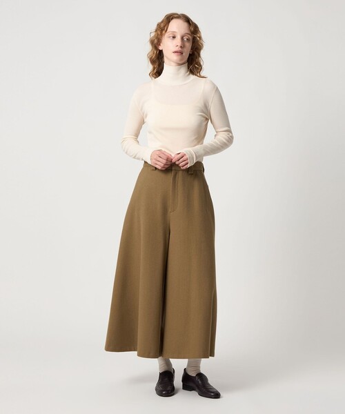 Steven Alan（スティーブンアラン）の「＜Steven Alan＞ガウチョ パンツ（その他パンツ・レディース・ネイビー/ベージュ・S/M）」の4枚目の写真