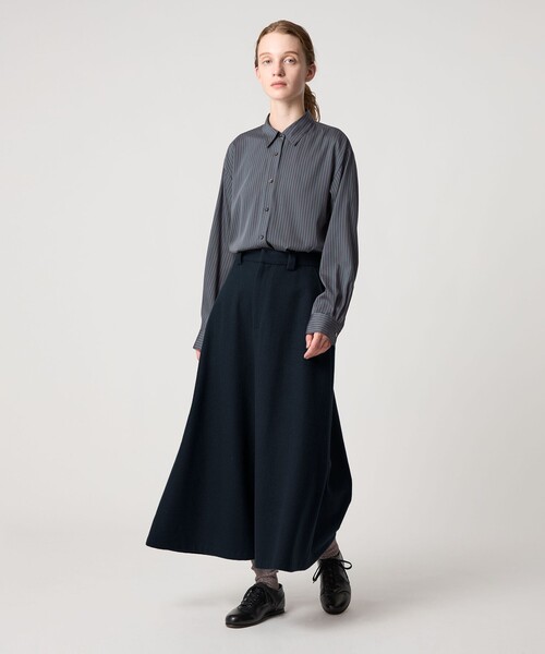 Steven Alan（スティーブンアラン）の「＜Steven Alan＞ガウチョ パンツ（その他パンツ・レディース・ネイビー/ベージュ・S/M）」の8枚目の写真