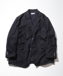 CAHLUMN(JE)CAHLUMN/JE Wool Flannel Jacket/E[tlWPbg(e[[hWPbg)
