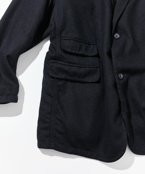CAHLUMN カウラム ウールテーラードジャケット CAHLUMN（カウラム）の「CAHLUMN/カウラム Wool Flannel Jacket