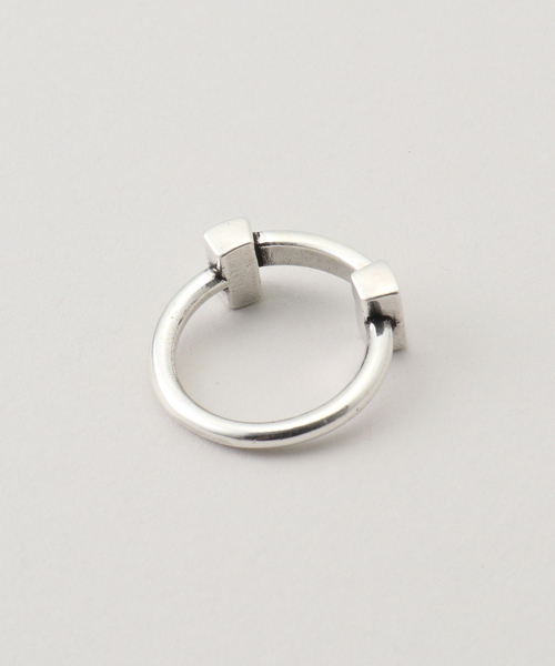 Spick & Span（スピックアンドスパン）の「CXC / シーエックスシー モチーフリング（リング・レディース・シルバー・FREE）」の2枚目の写真