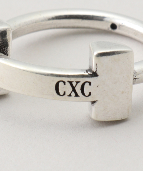 Spick & Span（スピックアンドスパン）の「CXC / シーエックスシー モチーフリング（リング・レディース・シルバー・FREE）」の4枚目の写真