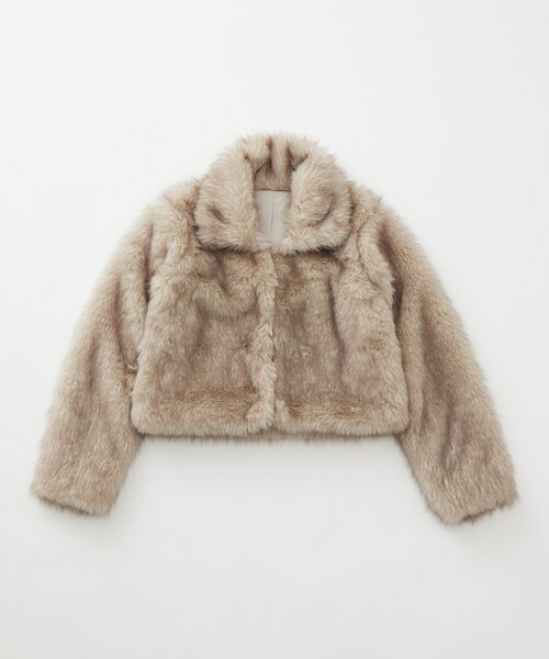 mline（エムライン）の「[mline]【新色BLK登場！】ファーアウター（その他アウター・レディース・ブラウン/ピンク/ベージュ/ブラック・FREE）」の20枚目の写真