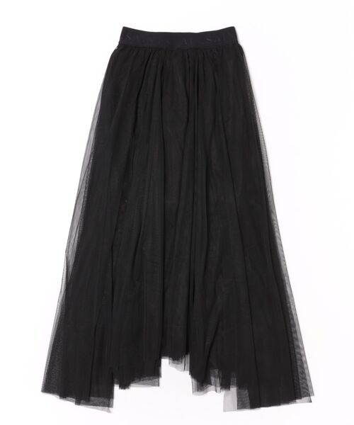 ALLSAINTS(オールセインツ)の「ALLY TULLE MIDI SKIRT | ALLY チュール ミディ スカート(スカート・レディース・ブラック・4/6/8/10)」の6枚目の写真