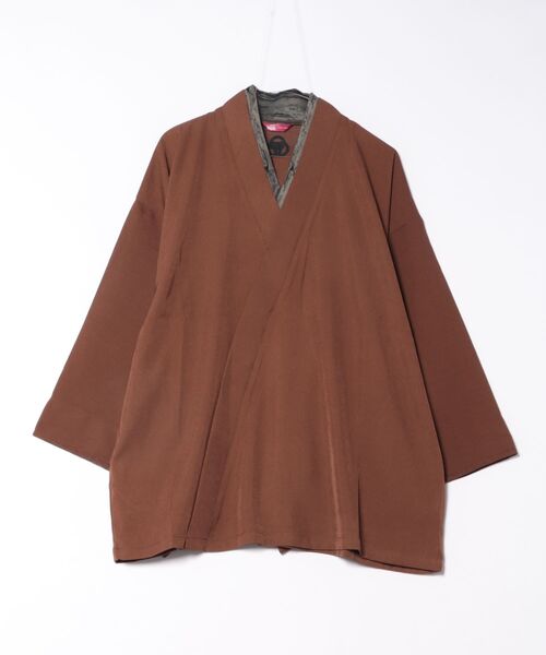 カヤ(カヤ)の「【カヤ】倭の晴れ着 メンズトップス(その他トップス・メンズ・ブラウン/スミクロ/ネイビー・FREE)」の2枚目の写真