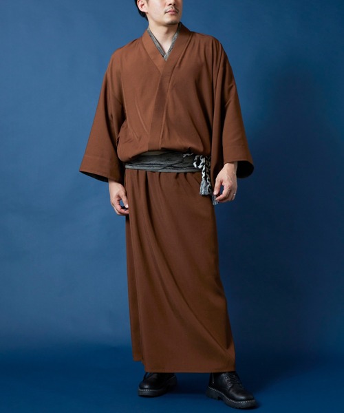 カヤ(カヤ)の「【カヤ】倭の晴れ着 メンズトップス(その他トップス・メンズ・ブラウン/スミクロ/ネイビー・FREE)」の9枚目の写真