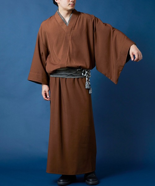 カヤ(カヤ)の「【カヤ】倭の晴れ着 メンズトップス(その他トップス・メンズ・ブラウン/スミクロ/ネイビー・FREE)」の10枚目の写真