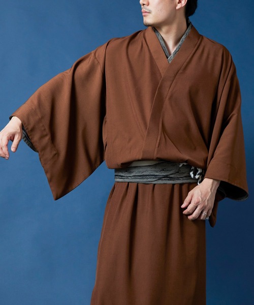 カヤ(カヤ)の「【カヤ】倭の晴れ着 メンズトップス(その他トップス・メンズ・ブラウン/スミクロ/ネイビー・FREE)」の14枚目の写真