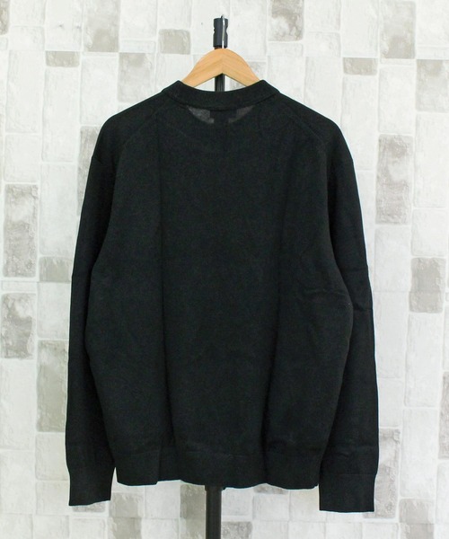Calvin Klein（カルバン・クライン）の「CKJ コットンイージーフィットクルーネックセーター ニット LS COTTON EASY FIT CREWNK SWEATER（ニット/セーター・メンズ・ブラック/ブルー/グレー・XL/L/M）」の5枚目の写真