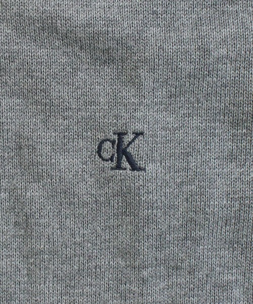 Calvin Klein（カルバン・クライン）の「CKJ コットンイージーフィットクルーネックセーター ニット LS COTTON EASY FIT CREWNK SWEATER（ニット/セーター・メンズ・ブラック/ブルー/グレー・XL/L/M）」の14枚目の写真