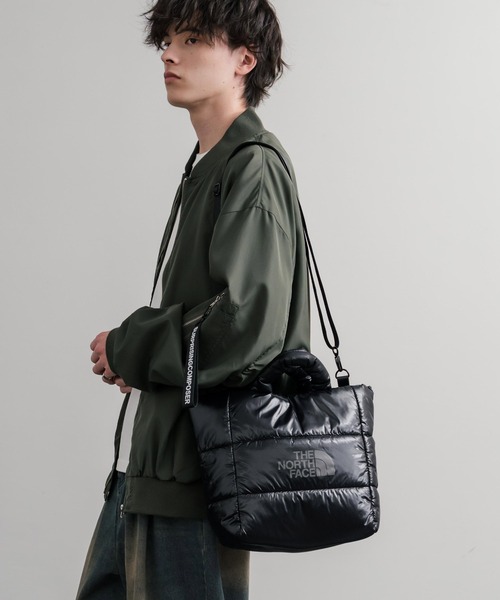 日本未展開モデル WHITE LABEL THE NORTH FACE PLUMPY TOTE BAG L 2WAY