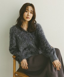 GLOBAL WORK | シャギーカーディガン＊スカートSET/579504(ワンピース)